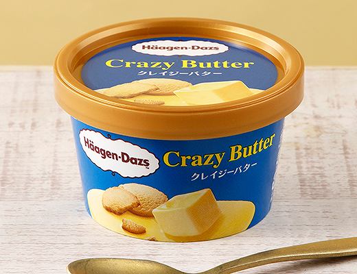 ハーゲンダッツ　ミニカップ　クレイジーバター