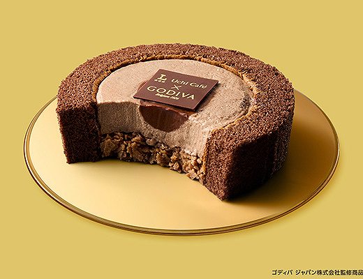 Uchi Café×ゴディバ　ショコラロールケーキ