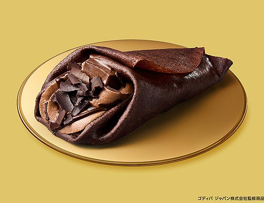 Uchi Café×ゴディバ ショコラテリーヌクレープ